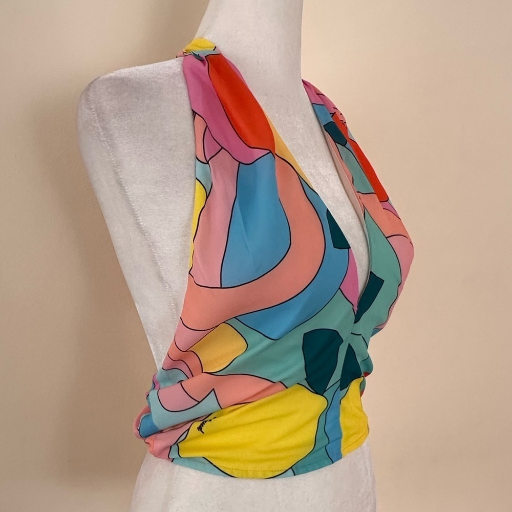 STAUD Kai Twist Halter Top - Picture 3 of 9